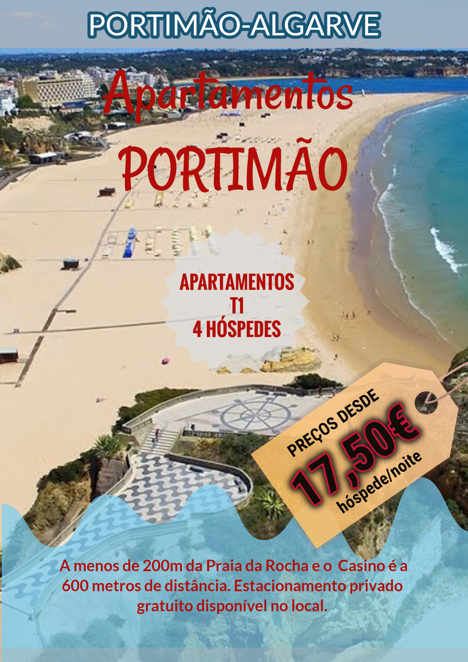 -APARTAMENTOS  -PRAIA DA ROCHA  -PORTIMÃO 